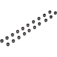 Pótalkatrész RC modellhajóhoz Joysway Dragon Force V6: szilikoncső fekete (20 db).