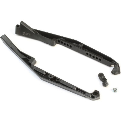 TLR ochranné díly šasi měkké, držák větráku: 22 5.0