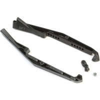 Pótalkatrész RC modellautókhoz TLR 22 5.0 1:10 2WD Race Buggy: védő alkatrészek az alvázhoz, ventilátor tartó. 