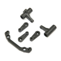 Pótalkatrész RC modellautókhoz TLR 22X-4 Elite 1:10 4WD Race Buggy: kompozit kormánymű készlet.