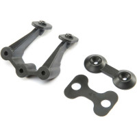 Pótalkatrész RC modellautóhoz TLR 22X-4 1:10 4WD Race Buggy: szárnytartó alátétekkel.