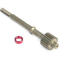 Pótalkatrész RC modellautóhoz TLR 22 5.0 1:10 2WD: meghajtó tengely, alumínium.