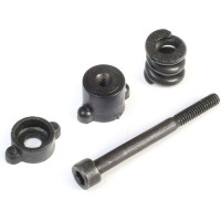 Pótalkatrész RC modellautókhoz TLR 22 5.0 1:10 2WD: differenciálmű csavarok, anya, rugó.