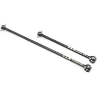 Pótalkatrész RC modell autóhoz TLR 22X-4 1:10 4WD Race Buggy: tengely CVA 61mm/100mm