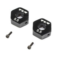 Pótalkatrész RC modellautókhoz TLR 22X-4 Elite 1:10 4WD Race Buggy: hatszögletű kerék 12x5.5mm (2 db).