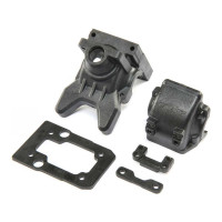 Pótalkatrész TLR 22X-4 RC modellekhez: hátsó váltóház.