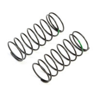 Pótalkatrész RC modell autókhoz TLR 22 5.0 1:10 2WD: első lengéscsillapító rugó 12mm zöld LF (2 db). 