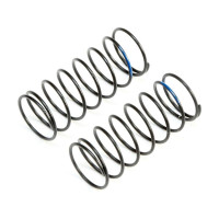 Pótalkatrész RC modell autókhoz TLR 22 5.0 1:10 2WD: lengéscsillapító rugó elöl 12mm kék LF (2 db).