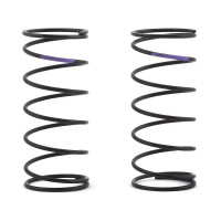 Pótalkatrész RC modellautókhoz TLR 22X-4/5.0: első lengéscsillapító rugó 12mm lila LF (2db).