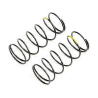 Pótalkatrész RC modell autókhoz TLR 22 5.0 1:10 2WD: lengéscsillapító rugó elöl 12mm sárga LF (2 db).