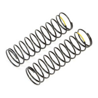Pótalkatrész RC modell autókhoz TLR 22X-4/5.0: hátsó lengéscsillapító rugó 12mm sárga LF (2db).