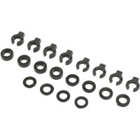 Cserealkatrész TLR 22/22X-4 RC autó modellekhez: lengéscsillapító betétek.