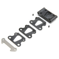 Pótalkatrész TLR 22 RC autó modellekhez minden típushoz: első karfa ágy, keresztléc, betétek