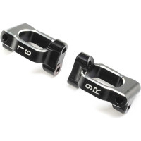 Pótalkatrész RC autó modellekhez TLR 22X-4 Elite 1:10 4WD: görgős blokk 9st., alumínium (2 db). 