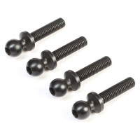 Pótalkatrész RC modell autókhoz TLR 22 5.0 1:10 2WD: gömbcsavar 4.8x12mm (4 db)