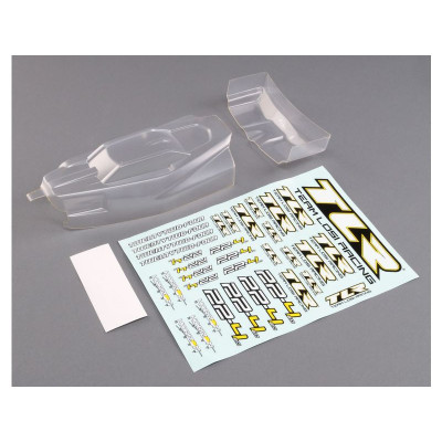 TLR karosérie nenabarvená s křídlem Low Profile: 22-4 2.0