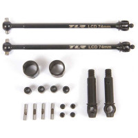 Tartalék alkatrész RC modell autókhoz TLR 22X-4 Elite 1:10 4WD Race Buggy: LCD tengelyek (2 db) 