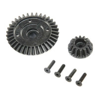 Pótalkatrész RC modellautóhoz TLR 22X-4 1:10 4WD: fogaskerék fogaskerékkel, kompozit műanyag.