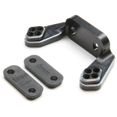 TLR blok Camber zadní s vložkami: 22 4.0