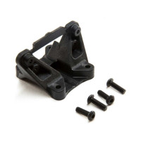 Pótalkatrész RC modell autóhoz TLR 22 5.0: TLR hátsó lengéscsillapító torony alap szénszálas.