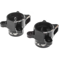 Pótalkatrész RC modellautókhoz TLR 22 5.0 1:10 2WD Race Buggy: VHA hub alumínium, fekete.