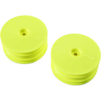 Pótalkatrész RC modell autókhoz TLR 22X-4 1:10 4WD Race Buggy: első tárcsa sárga (2 db)