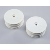 Pótalkatrész RC modell autókhoz TLR 22X-4 1:10 4WD Race Buggy: első tárcsa fehér (2 db)