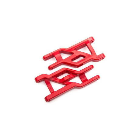 Traxxas ramena závěsu přední HD červené (2)