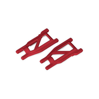 Traxxas ramena zavěšení HD červené (pár)