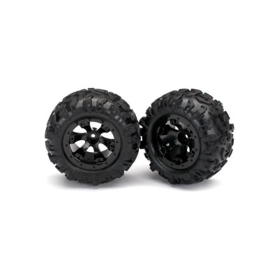 Traxxas kolo 2.2", disk Geode černý, pneu Canyon AT (pár)