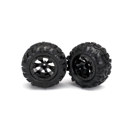 Traxxas kolo 2.2", disk Geode černý, pneu Canyon AT (pár)