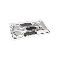 Traxxas TRX-4 Chevrolet Blazer 1979 karosszéria matricák.