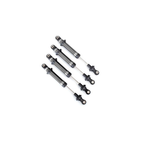 Traxxas tlumič GTS stříbrný (Long Arm Lift Kit) (4)
