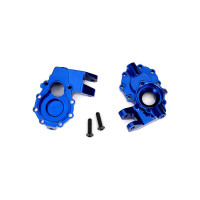 Az első tengely kék eloxált alumínium belső része. Tuning alkatrész a Traxxas TRX-4-hez. 