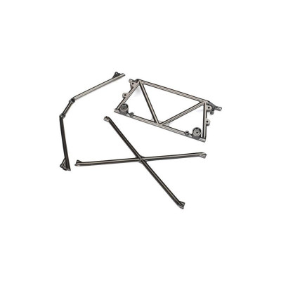 Traxxas střední část šasi černě chromovaná