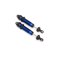 Pótalkatrész RC modell autóhoz Traxxas Unlimited Desert Racer 1:8, Traxxas GTR 134mm kék lengéscsillapító menettel (2).