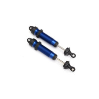 Pótalkatrész RC modell autóhoz Traxxas Unlimited Desert Racer 1:8, Traxxas GTR 139mm kék lengéscsillapító menettel (2).