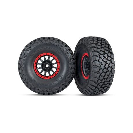 Traxxas kolo 3.2/2.2", disk Method Racing, pneu Baja KR3 (2)