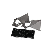 Pótalkatrész RC modellautókhoz Traxxas Desert Racer 1:8 TQi RTR: első felfüggesztés karfa ágy.