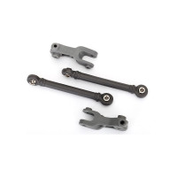 Pótalkatrész RC modellautókhoz Traxxas Desert Racer 1:8 TQi RTR: összekötő rudak az első keresztirányú stabilizátorhoz.