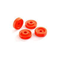 Tuning alkatrész RC modellautókhoz Traxxas Maxx 1:8 4WD: keréktárcsa alátét narancssárga (4 db).