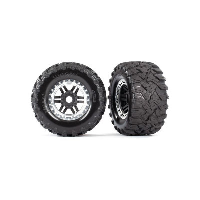 Traxxas kolo 2.8", pneu Maxx All-Terrain, disk černo-šedý (2)