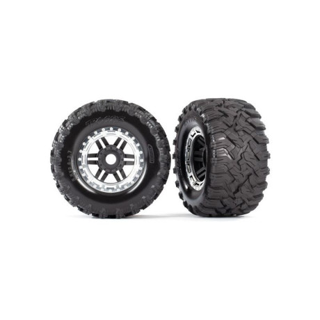 Traxxas kolo 2.8", pneu Maxx All-Terrain, disk černo-šedý (2)