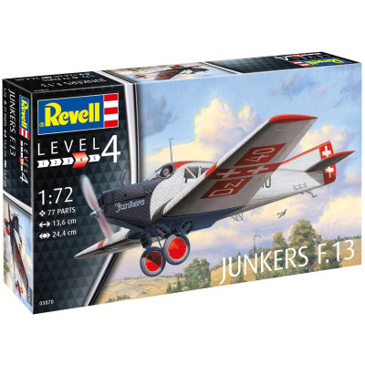 Plastic ModelKit letadlo 03870 - Junkers F.13 (1:72)