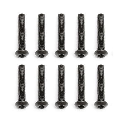 Šroub M3x18mm s imbusouvou čočkovou hlavou, 10ks.