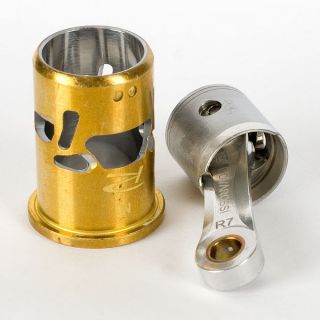 Complete coupligs 3,5cc LONG STROKE 7P rear exh -0,5mm CNC PISTON PLANE