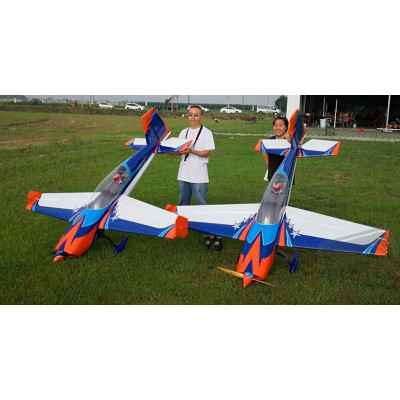 85" Extra 300 EXP - modrá/oranžová/bílá 2,15m