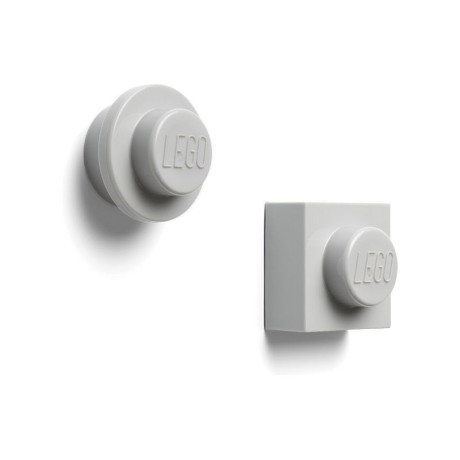 LEGO magnetky šedé (2)