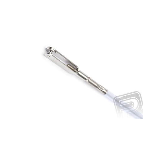 Prefabrikované táhlo s M2 kovovou vidličkou, 1 ks.