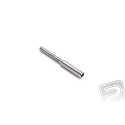 Ocelová spojka M2, pr. 2,1mm, 100 ks.